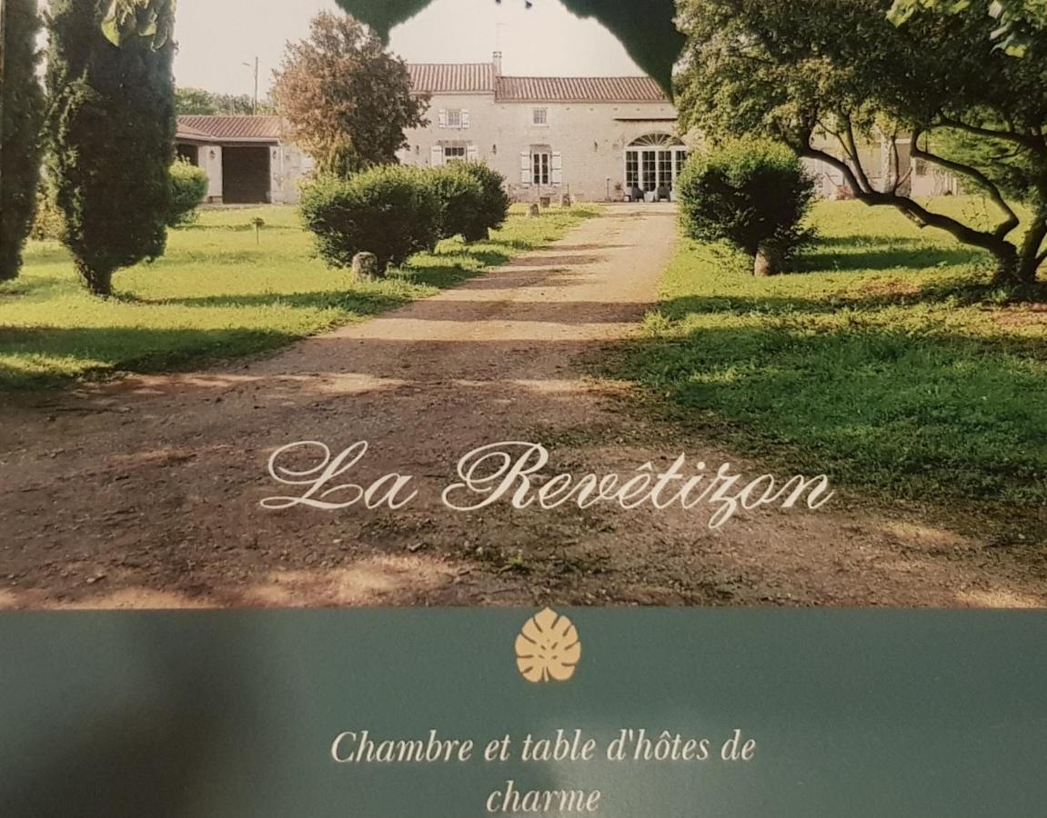 La Revetizon Bed and Breakfast Siecq Eksteriør billede